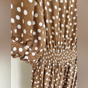 Flowy Polka Dot Dress